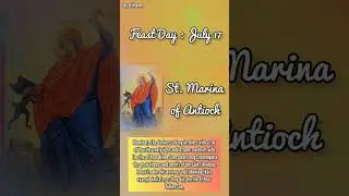 Day 4 : Novena Prayer to ST. MARINA OF ANTIOCH || Feast Day : July 17