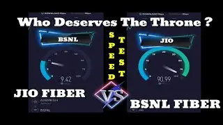 Jio vs Bsnl | Live Downloading Speed Test | App Download Test | Who deserves The Throne ?