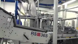 RIMA-SYSTEM Conveying, trim & stack Lithoman 48p short grain 062