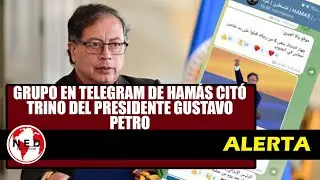 🌐 GRUPO DE TELEGRAM DE HAM&Aacute;S CITA TRINO DE PETRO