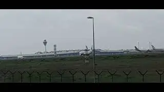 Malaysia airlines b737 8 takeoff at KUALA LUMPUR INTERNATIONAL AIRPORT Spotting park 