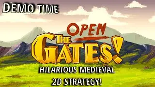 OPEN THE GATES! Demo: Hilarious 2D side scrolling strategy!
