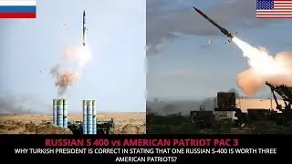 AS PER TURKISH PRESIDENT ONE S 400 IS EQUAL TO 3 PATRIOT MISSILE DEFENSE !!