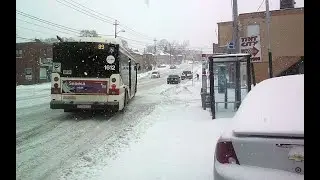 Major Snow Storm Hits Windsor Ontario