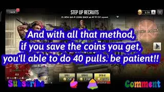 TWD RTS MOD - UNLIMITED COINS - The Walking Dead Road to Survival