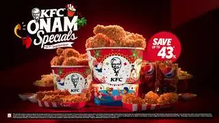 KFC Onam Specials | Limited Edition Design |  Up to 43% OFF 🔥