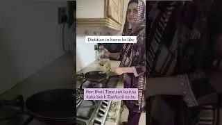 Ami vs Dietitian: The great oil debate continues! ⚔️😂 #RamadanMood