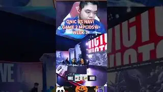 Onic vs navi game 2 mplids16 week 7 #onic #navi #mplids16 #shorts #r7  #trending #streamer