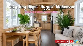 Уютный мини-дом в стиле «хюгге» ✨🏡 | Идеи декора в натуральных и теплых тонах 🌿🤍