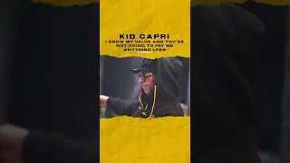 @kidcapri101 I know my value & you&rsquo;re not going to pay me anything less.#djkidcapri 🎥@DrinkChamps