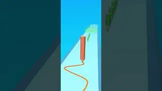 Long Pencil Run Level - 1 - #shorts #games #viral