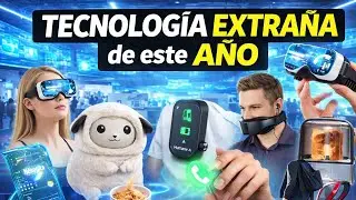 La TECNOLOGÍA MÁS EXTRAÑA de 2025 — ¡Robots, Gadgets y Pantallas que NO CREERÁS!