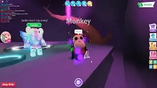 i made a mega neon monkey and gave it away!
