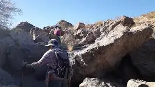 3 kids mines @ Henderson,  nevada 7 miles hike👈