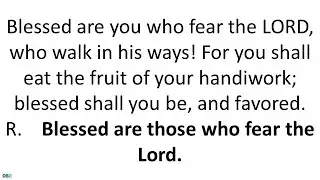 26 August 2020 Catholic Mass Daily Bible Reading