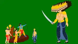 Ravan Vadh Green Screen | Ravan 10 head green screen | Ravan green screen video | Ravan green screen