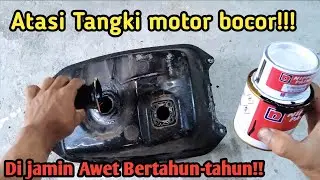 Cara mengatasi tangki motor bocor