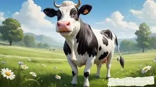 🐮 Moo Moo Cow, Let's Learn Now! | Fun & Interactive Kids Song 🎵