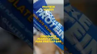 Chocolate Peanut Butter Pure Protein Bar 🥜 #gym #health #lifestyle #protein #snacks #fitness