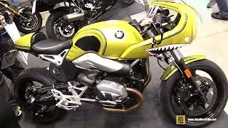 2018 BMW R Nine T Racer Wunderlich Customized - Walkaround - 2017 EICMA Milan