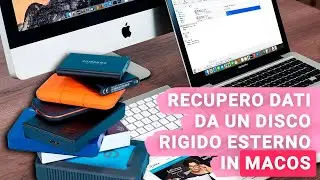Come recuperare dati da un hard disk esterno Mac
