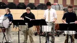 Teamwork by Mitch Markovitch drum quartet