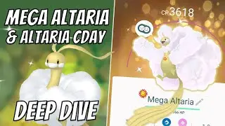Mega Altaria & Altaria Deep Dive in Pokemon Go! Including Community Day Exclusive Move!