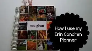 How I use my Erin Condren Planner