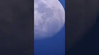 Lua vista por um Telesc&oacute;pio 80mm refrator