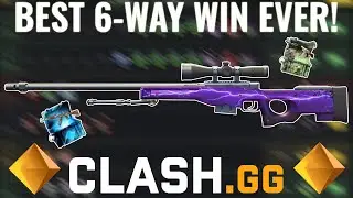 I CANNOT BELIEVE THIS 6-WAY CRAZY MODE WIN ON CLASH.GG! THESE CASE BATTLES LEFT ME SPEECHLESS!