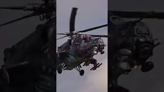 THE ALIEN TIGER! - Mil Mi-24V HIND #mi24 #helicopter #airshow