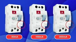 Learn How to Choose the Right RCCB sensitivity | Residual Current Circuit Breaker Selection Guide