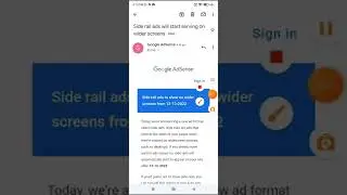 Side rail ads to show on wider screens from 13-12-2022 | Google Adsense