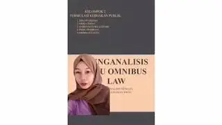 #3D #Menganalisis omnibuslaw menggunakan SWOT