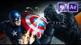 After effect black panther tutorial