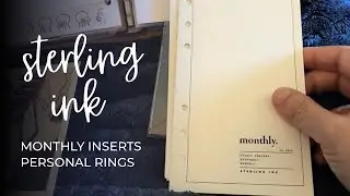 2026 Sterling Ink Inserts: I'm Pretty Much Obsessed!