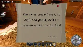 The snow capped peak, so high and grand, holds a treasure within it's icy land.