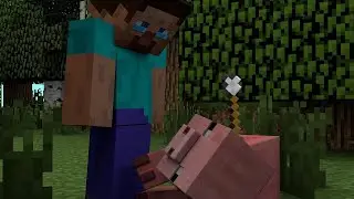 Стив жизнь - Minecraft анимация