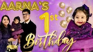 America lo AARNA's first birthday celebrations 🎉🎂|ashwinisharma Telugu vlogs from USA