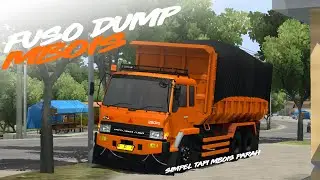 share || mod truk FUSO DUMP 6X4 SIMPEL MBOIS by RRR TEAM terbaru $$$$$ || mod bussid terbaru 2025