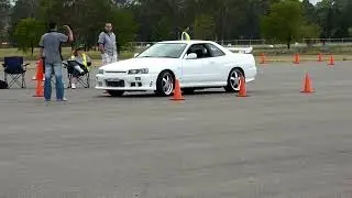 R34 GTT at SAU NSW motorkhana