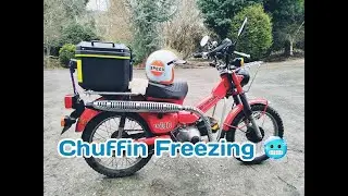 External Mic Test with the GoPro Media Mod and the Open Face Helmet | Honda CT110