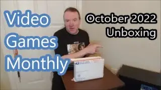 Video Games Monthly - October 2022 Unboxing