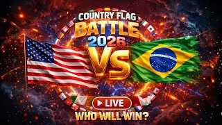 🔥 Guess the Flag LIVE: Can You Beat Everyone Watching?