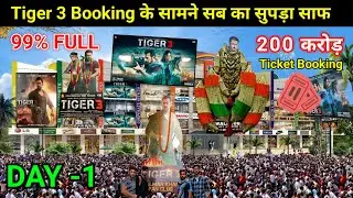 Tiger 3 Ticket Booking के सामने सब का सुपड़ा साफ | Tiger 3 Overseas Booking All Time High 🔥🔥 Salman