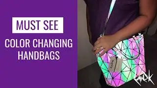 Luminesk Handbag Range - MUST SEE color changing handbags
