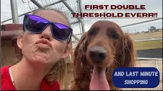 My very first double threshold woohoo!!