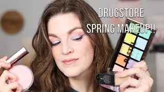 Spring Makeup using ALL DRUGSTORE Makeup That I Already Own - Soooo ready for SPRING