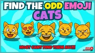 Find the ODD Emoji Out 🔎🐱 Cat Challenge #shorts #emojichallenge #emojigame