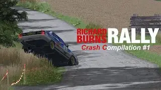 Richard Burns Rally Crash Compilation #1 (RBR RSF)
